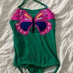 Biden butterfly swimsuit